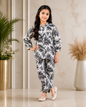 Floweral Cord Suit